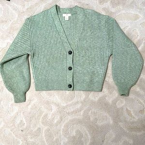 Sage H&M sweater
